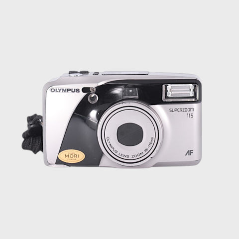 Olympus Superzoom 115 35mm point & shoot camera with 38-115mm zoom lens