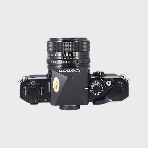 Canon F-1 35mm SLR film camera with 50mm f1.4 lens