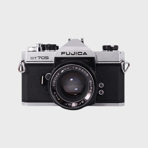 Fujica ST705 35mm SLR film camera with 50mm f1.7 lens