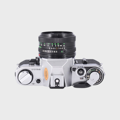 BOXED Canon AE-1 35mm SLR film camera with 50mm f1.8 lens
