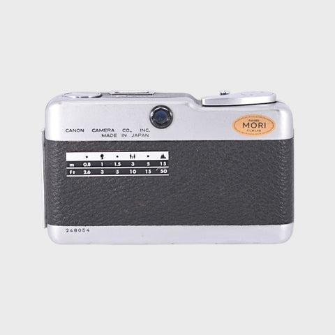 Canon Demi 35mm half-frame film camera with 28mm f2.8 lens