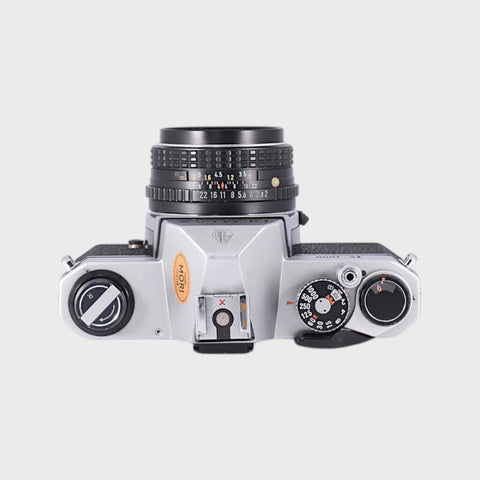 Pentax K1000 35mm SLR film camera with 50mm f2 lens