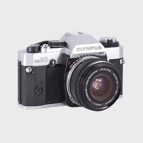 Olympus OM-20 35mm SLR Film Camera with 28mm f3.5 Lens