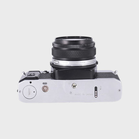 Olympus OM-20 35mm SLR Film Camera with 28mm f3.5 Lens
