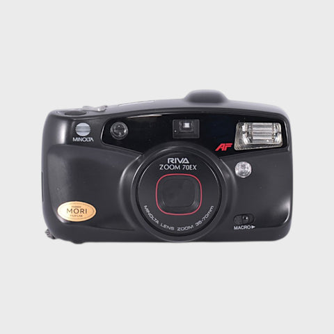 Minolta Riva Zoom 70EX 35mm point & shoot film camera with 35-70mm lens