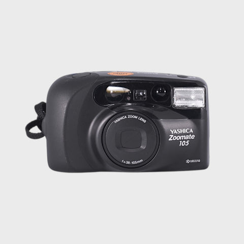 Yashica Zoomate 105 35mm Point & Shoot Film Camera with 38-105mm Zoom Lens