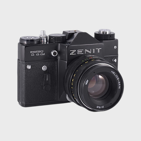 Zenit TTL 35mm SLR Film Camera with 58mm f2 Lens