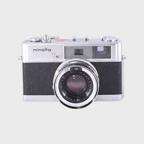 Minolta Hi-Matic 7S 35mm Rangefinder film camera with 45mm f1.8 lens
