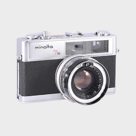 Minolta Hi-Matic 7S 35mm Rangefinder film camera with 45mm f1.8 lens