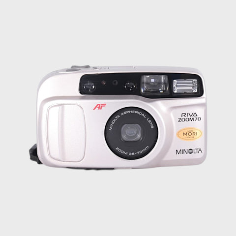 Minolta Riva Zoom 70 35mm Point & Shoot Film Camera with 35-70mm Lens