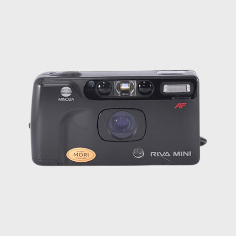 Minolta Riva Mini 35mm Point & Shoot Film Camera with 34mm f3.5 Lens