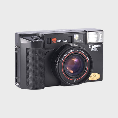 Canon AF35 ML 35mm point & shoot film camera with 40mm f1.9 lens