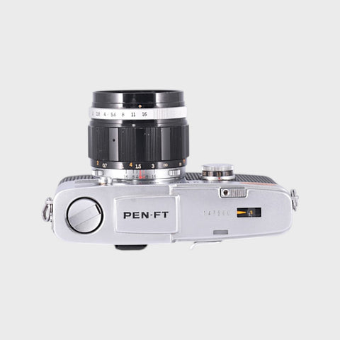 Olympus Pen-FT 35mm half-frame SLR film camera with 42mm f1.2 lens