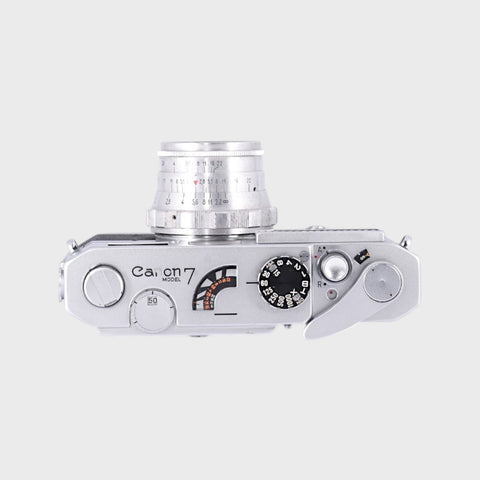 Canon 7 35mm rangefinder film camera with 52mm f2.8 lens