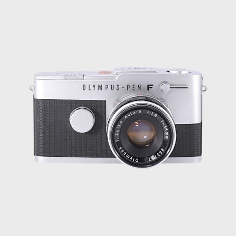Olympus Pen-FT 35mm half-frame SLR film camera with 38mm f1.8 lens