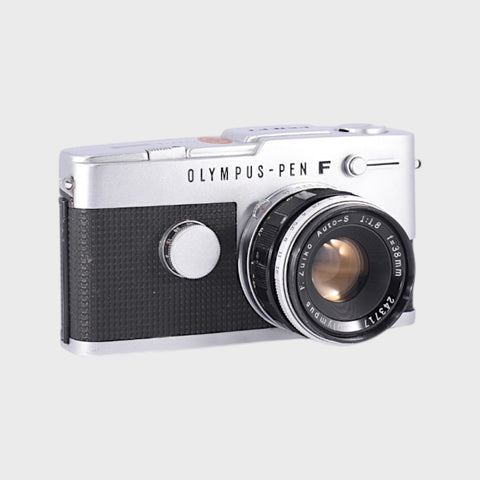Olympus Pen-FT 35mm half-frame SLR film camera with 38mm f1.8 lens
