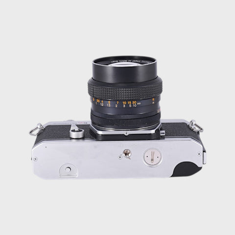 Konica Autoreflex T3 35mm SLR Film Camera with 50mm f1.4 lens