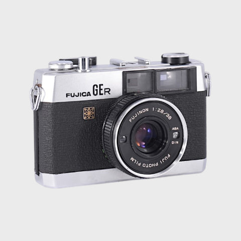 Fujica GEr 35mm rangefinder film camera with 38mm f2.8 lens