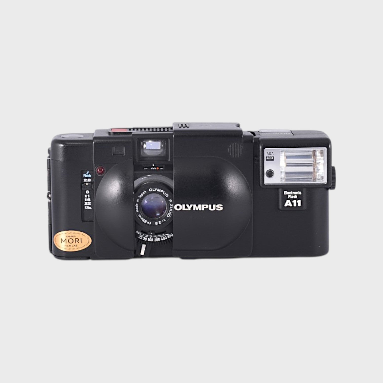 Olympus XA 35mm rangefinder film camera with 35mm f2.8 lens – Mori