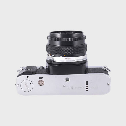 Olympus OM20 35mm SLR Film Camera with 50mm f1.8 Lens