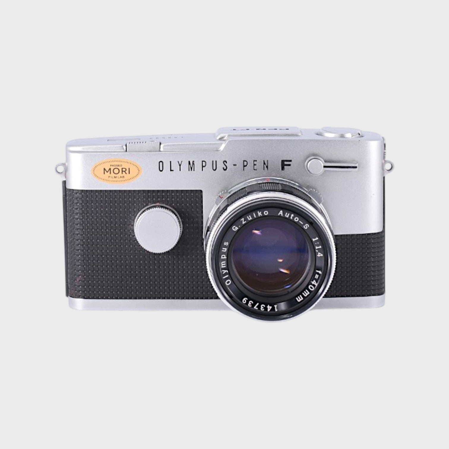 Olympus Pen-FT 35mm half-frame SLR film camera with 40mm f1.4 lens