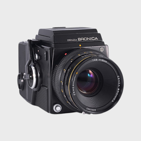 Zenza Bronica SQ Medium Format Film Camera with 80mm f2.8 Lens