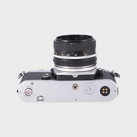 Nikon FM 35mm SLR film camera with 50mm f1.8 lens