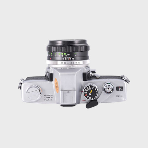 Minolta SRT 101 35mm SLR film camera with 55mm f1.7 lens