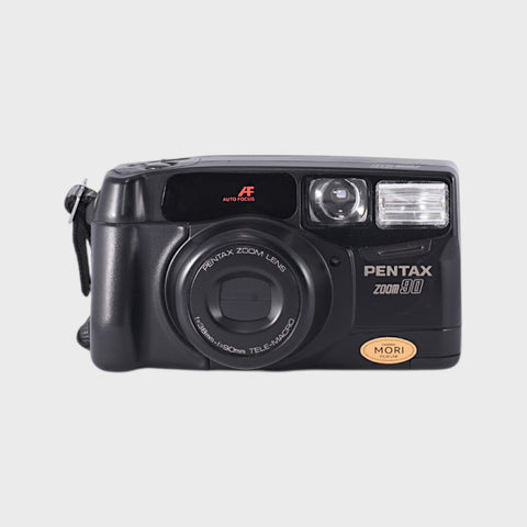 Pentax Zoom 90 35mm Point & Shoot film camera with 38-90mm Lens