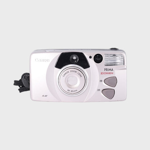 Canon Prima Zoom 85N 35mm Point & Shoot Film Camera with 38-85mm Lens