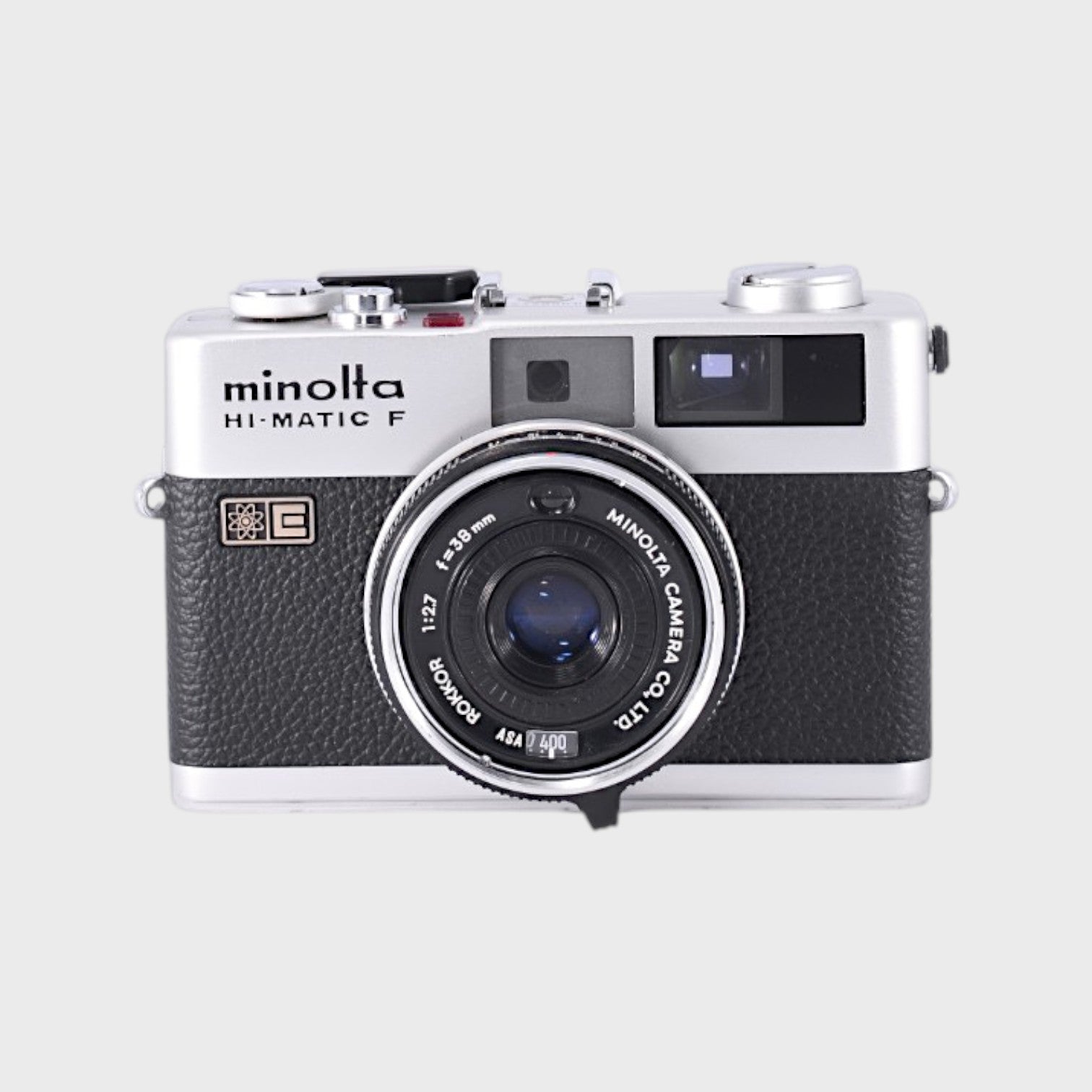 Minolta Hi-Matic F 35mm point & shoot film camera with 38mm f2.7