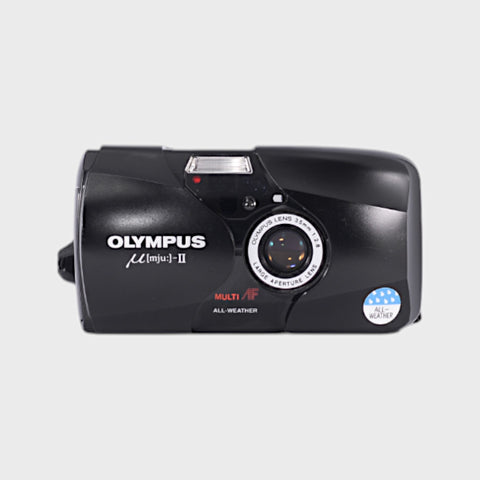 Olympus Mju-II 35mm point & shoot camera with 35mm f2.8 lens