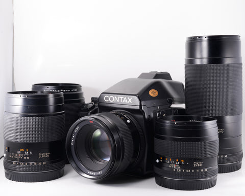 Lenses for Contax 645