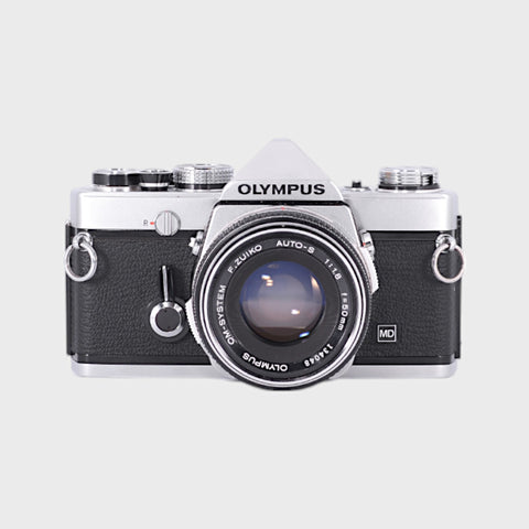 Olympus Om-1 35mm SLR Film Camera with 50mm f1.8 Lens