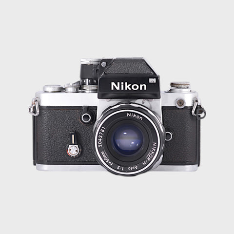 Nikon F2 35mm SLR film camera with 50mm f2 lens