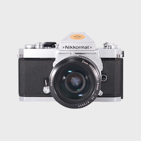 Nikon Nikkormat FT3 35mm SLR Film Camera with 35-70mm f3.5 zoom Lens