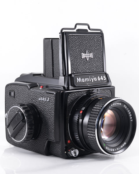 Mamiya 645J Medium Format film camera with 80mm f2.8 lens