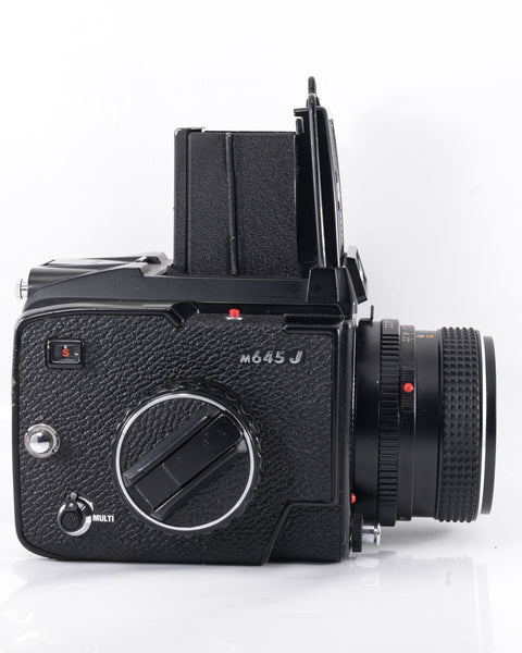 Mamiya 645J Medium Format film camera with 80mm f2.8 lens