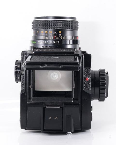 Mamiya 645J Medium Format film camera with 80mm f2.8 lens