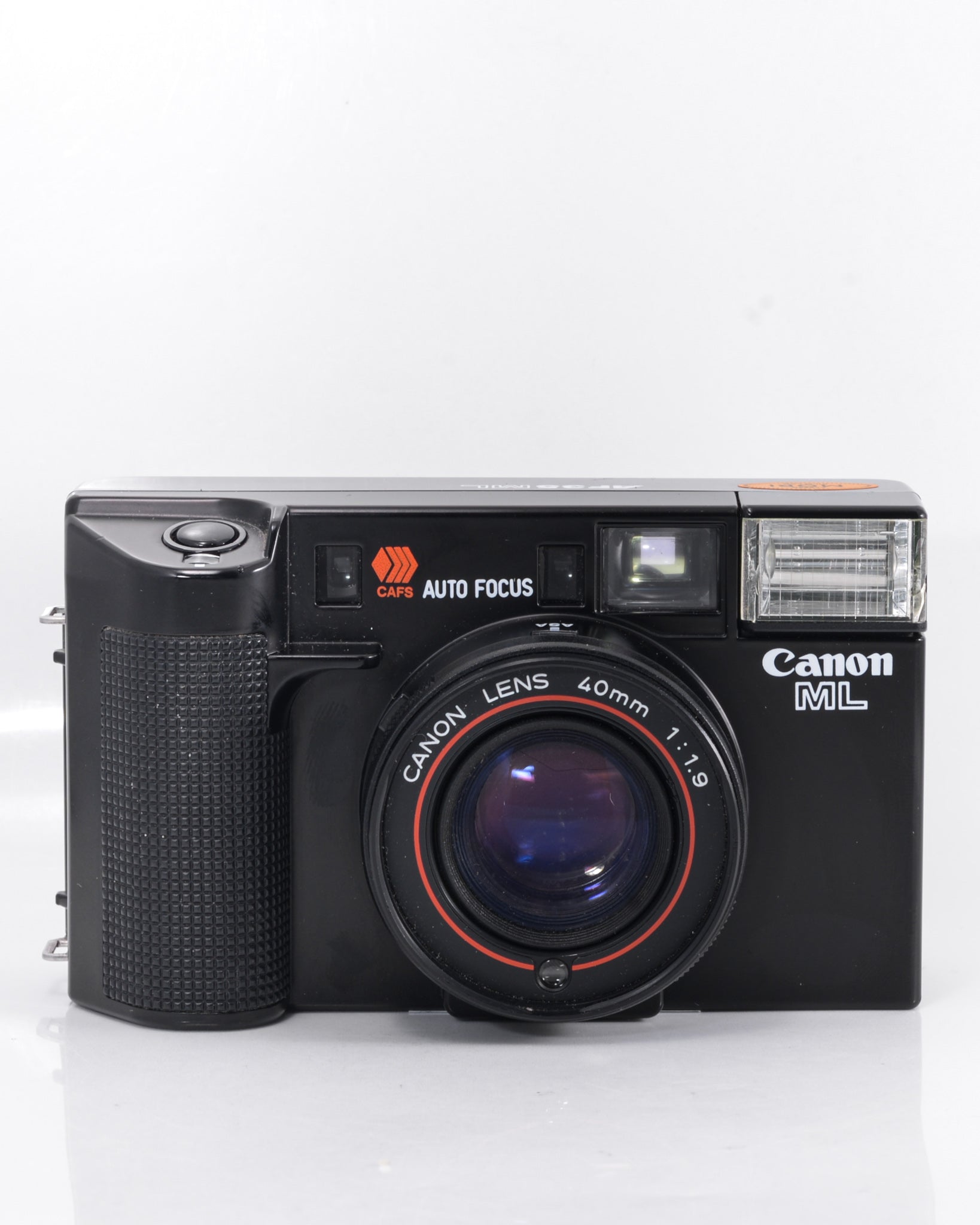 Canon AF35ML 35mm point & shoot film camera with 40mm f1.9 lens