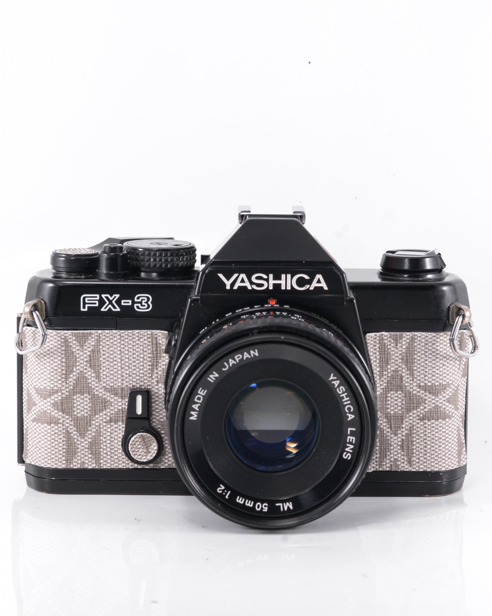 BOXED Yashica FX-3 35mm SLR film camera with 50mm f2 lens