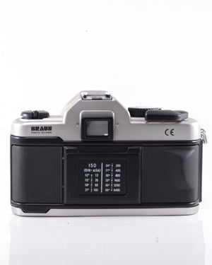 Braun SR2000 MD 35mm SLR Film Camera with 28-70mm zoom lens