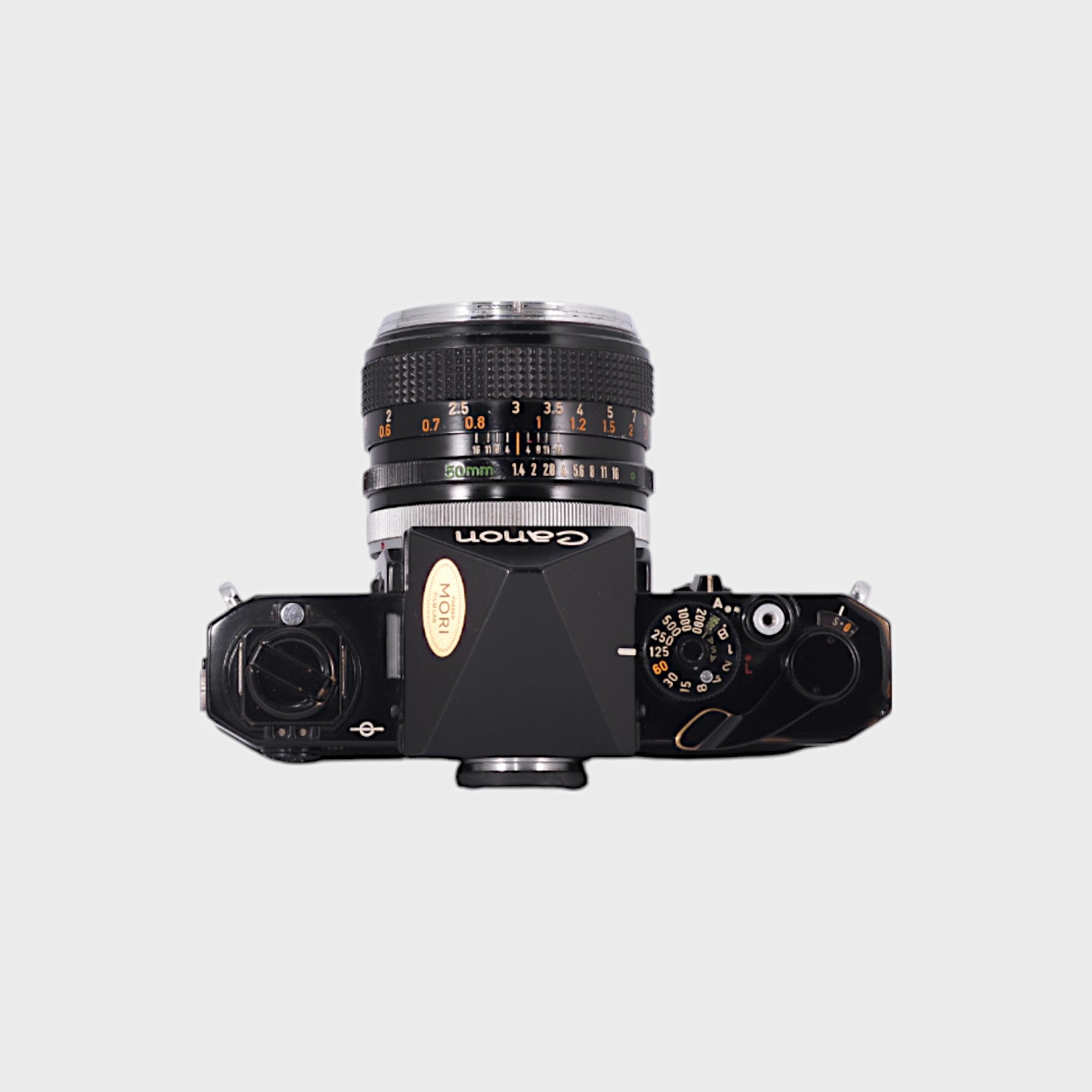 Canon F-1 35mm SLR film camera with Canon 50mm f1.4 lens – Mori