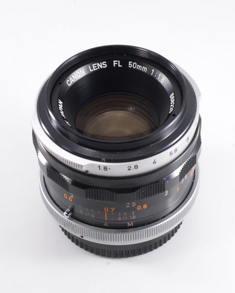 Canon 50mm f1.8 FL lens