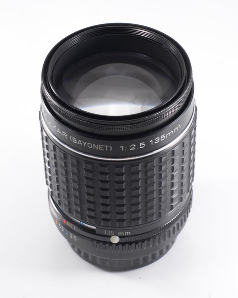 Takumar 135mm f2.5 Bayonet PK lens