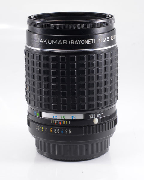 Takumar 135mm f2.5 Bayonet PK lens