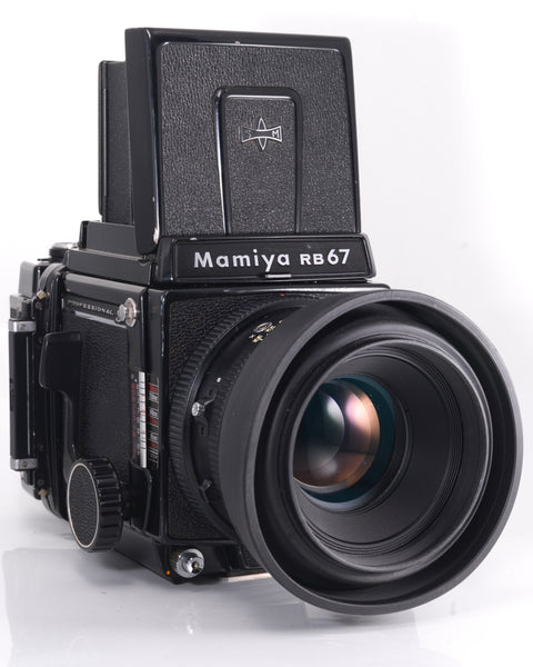 Mamiya RB67 Pro-S Medium Format film camera with 127mm f3.5 lens