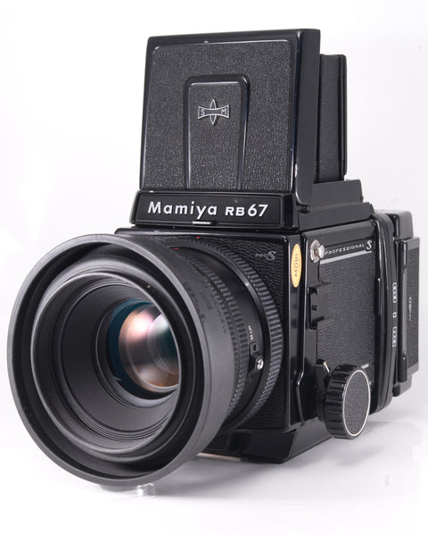 Mamiya RB67 Pro-S Medium Format film camera with 127mm f3.5 lens