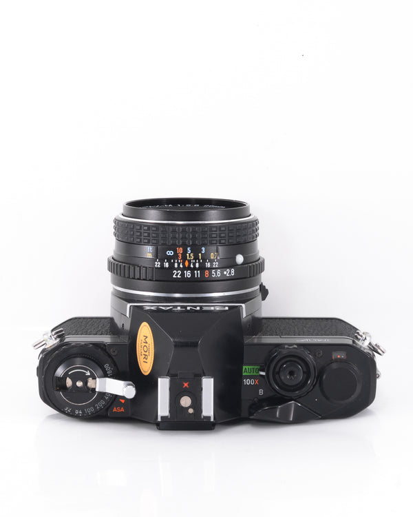 Pentax MV 35mm SLR film camera with 28mm f2.8 lens Mori Film Lab