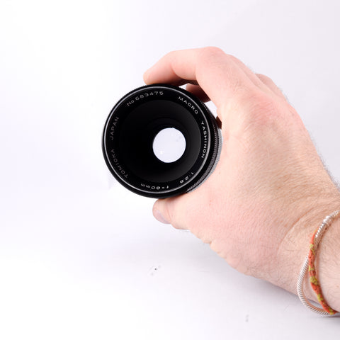 M42 Tomioka-made Yashica Macro Yashinon 60mm f2 Lens